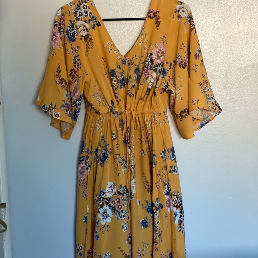 Torrid yellow dress